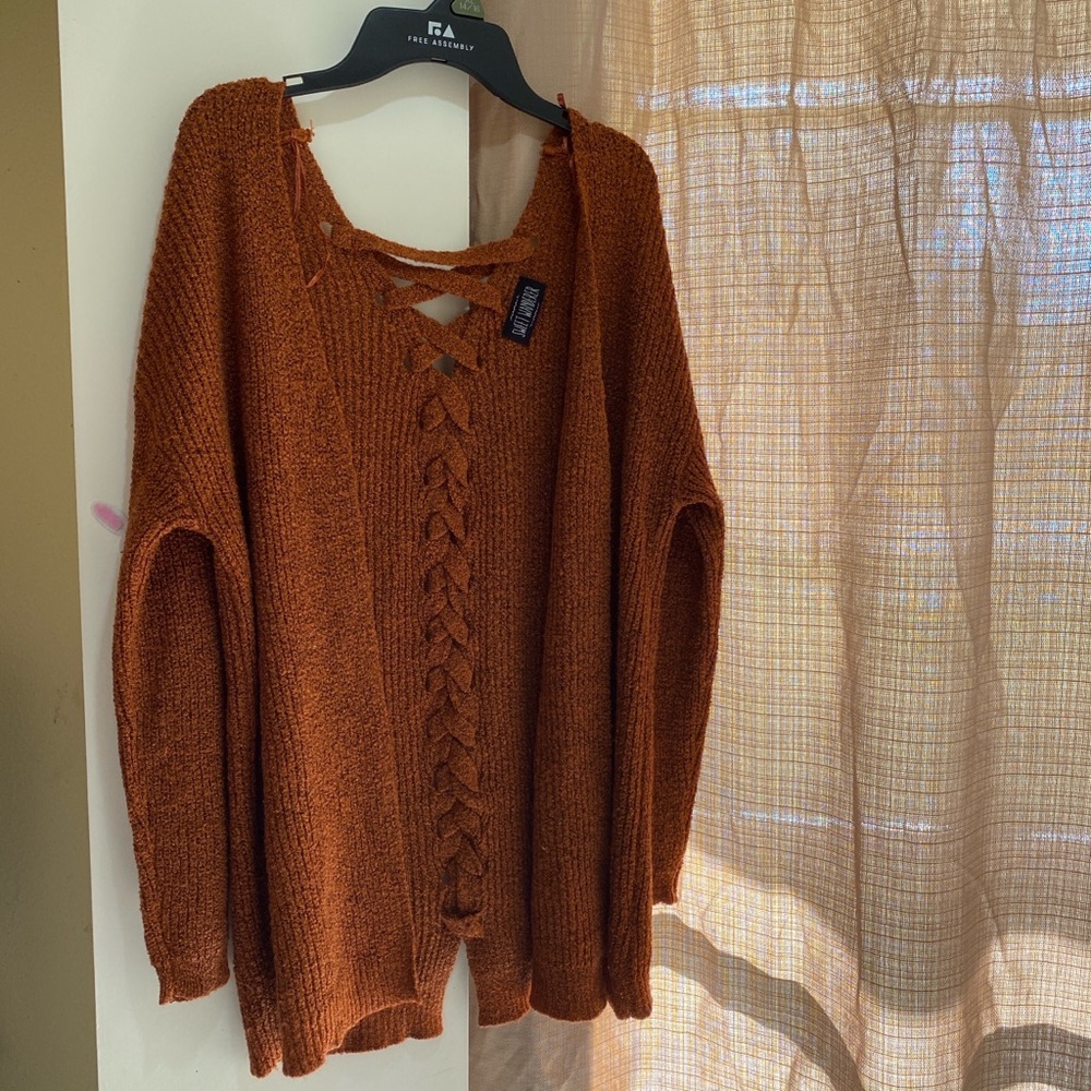 Sweet wanderer brown cardigan Sweater for women